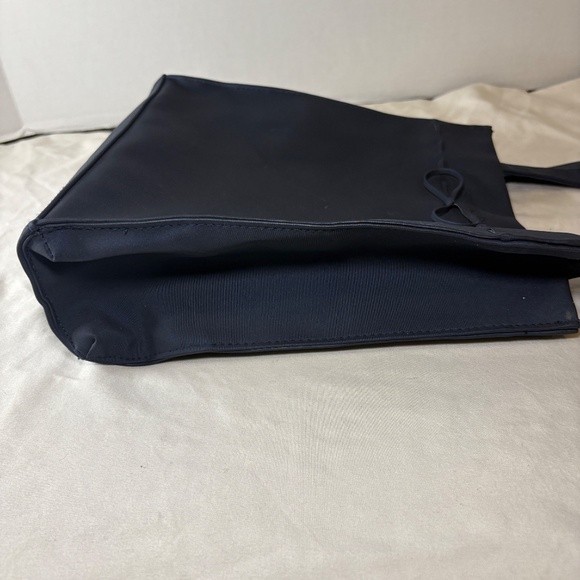 Estée Lauder Tote Handbag Blue Bow Aqua inside bag - Picture 10 of 15